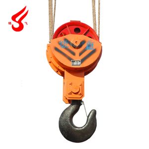 Crane parts double pulley block drawing  crane lifting hook