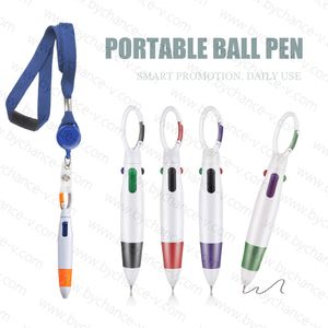 Ideal advertisment 4 colors ball pen with buckle clip promo gift idea for nurse docter teacher and outdoor use