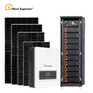 Solar Energy System Battery Kit 4KW 6KW 8KW 10KW 20KW 25KW 30KW 35kw 40KW MPPT Solar Panels WIFI On Off Grid Solar Power Systems