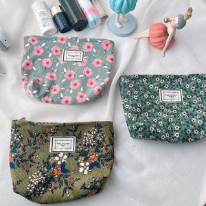 Custom Logo Pink Reusable Canvas Cosmetic Bag with Zipper Closure Fashionable Shopping Bags Packaged with User Defined Logo