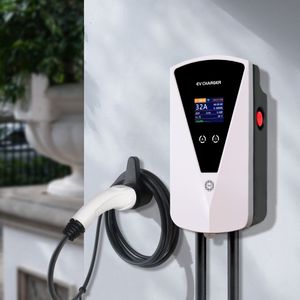 Factory Price EV Car Charger Level 2 16A 32A Adjustable 3.5kW 7KW 11KW Electric Charging Station Portable EV Charger AC Charger