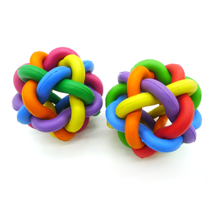 Productos Para Mascotas Throwing Dog Chew Toys Wholesale Rubber Pet Chew Ball Pet Dog Toy Pet Chew Toy
