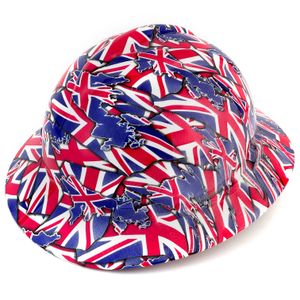 English graffiti  ABS Full Brim Construction Hard Hat CE ANSI Industrial Protective Safety Helmet for Workers