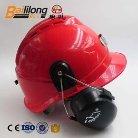 cascos de seguridad industrial ear defender construction safety equipment ear muff headgear