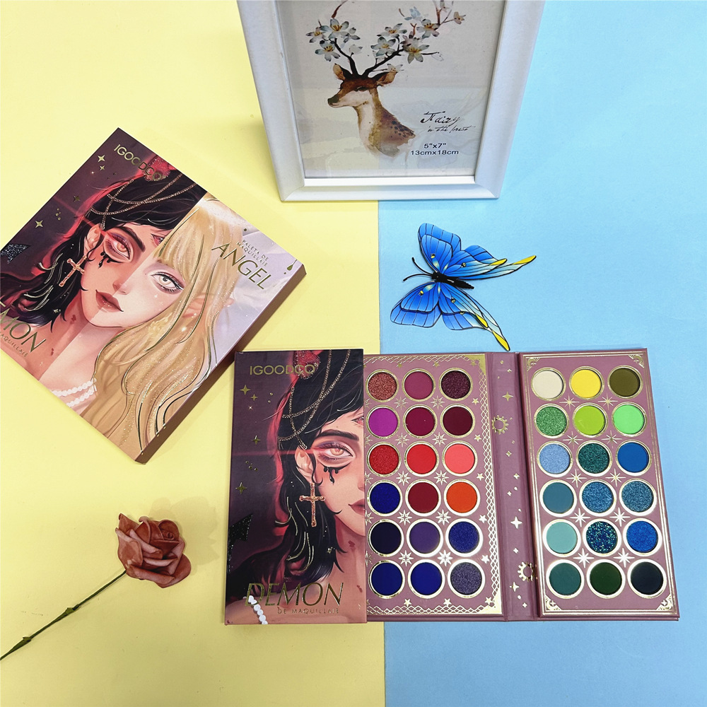 Henan Subei Trading Co., Ltd. 72 Colorful Eyeshadow Palette Matte Shimmer Girl Gift Eye Shadows Long Lasting Blendable Makeup Eyeshadow For Party
