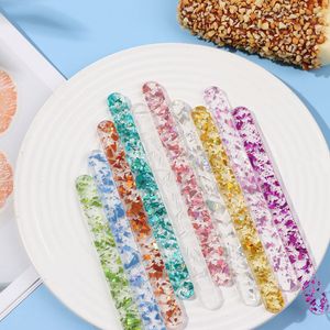 Acrylic Reusable Popsicle Sticks Ice Pop Sticks Ice Cream Cakesicle Stick for Cake Candy Gifts Party Craft
