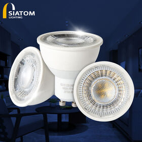 industrial 35mm GU10 LED bulb 5W 7W 2400-7000K GU10 LED bulbs with professional beam angle LED lens