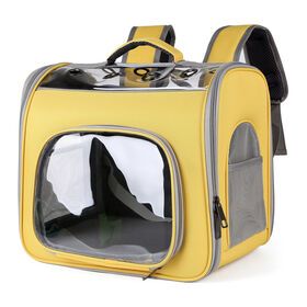 Cat Backpack Carrier, Pet Cat Carrier with Ventilated Design for Carrying Puppy Cats, Pet Carrier Back Pack Bag Space Capsule