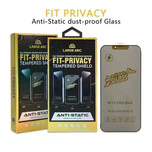 Privacy DustProof Tempered Glass for iPhone 15 Series with AntiScratch