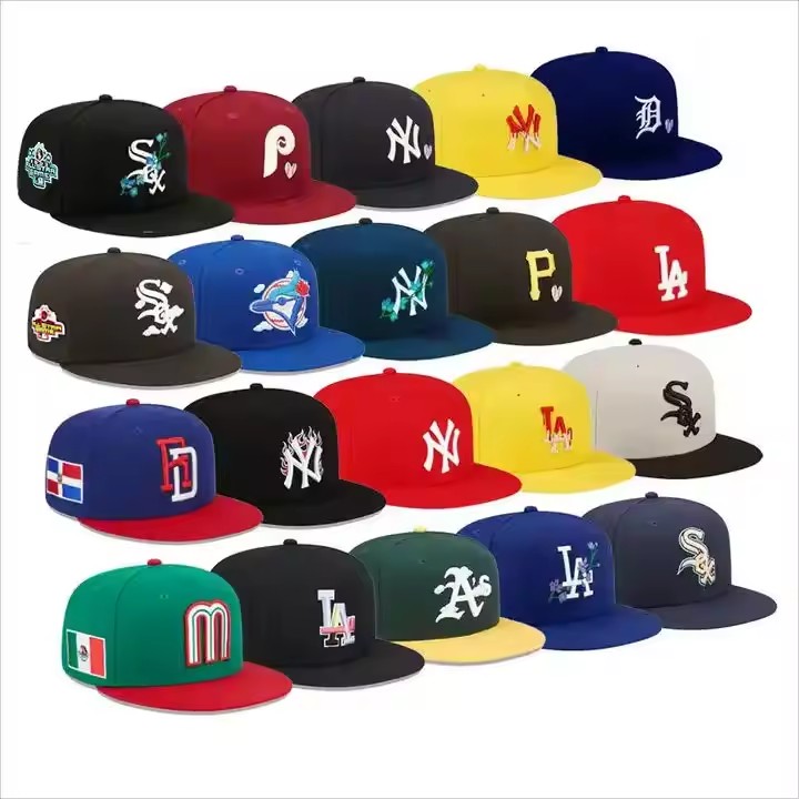 Guangzhou Besti Gift Crafts Co., Ltd. High Quality wholesale New MBL Era 59 FIFTY Team Flat Brim Hat NFL Fitted Hat Football Team Vintage gorras para hombre original