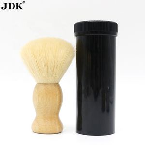 With Travel Tube Handmade Wet Shaving Tool New Private Label Natural Mens Bamboo Shaving Brush