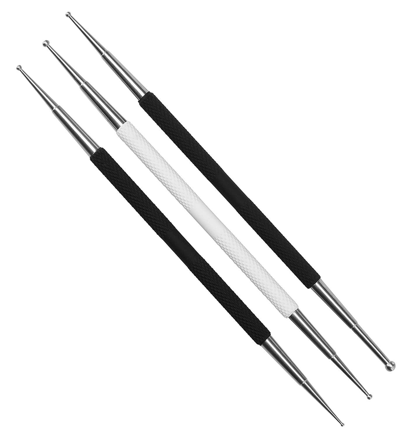 2-Way Dotting Pen Tool for Nail Art Tip Dot Paint Manicure Kit with Callus Remover Feature