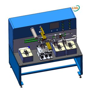 Pouch Cell Electrode Film Sheet Stacking Machine Stacker Equipment for Solid State Battery Production With Three Magazines