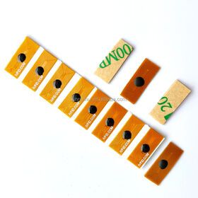 Custom Design Tiny mini Micro chip anti metal RFID sticker Tags Labels FPC NFC tag
