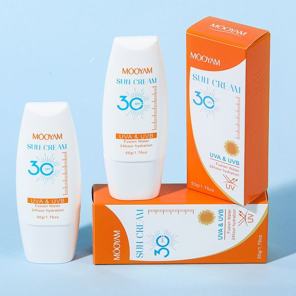 Private Label Sunscreen Cream Sulfate-free UV Protection & Whitening and Aloe Vera & Mineral Organic Ingredients Sunscreen