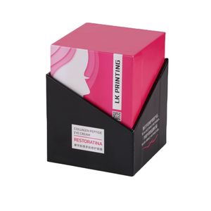 Beauty  Gift Box Custom two pieces rigid cardboard cosmetic set box skin care serum package box