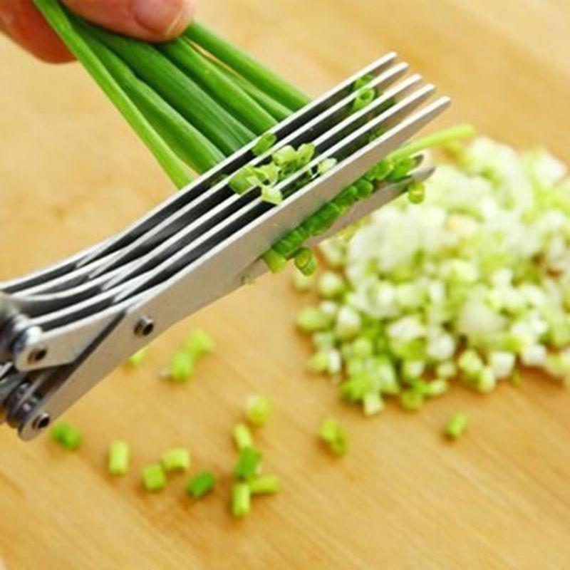 Yiwu Qing Fan Technology Co., Ltd. Heavy Duty Kitchen Scissors 3/5-Layer Stainless Steel Essentials Knife with Plastic Handle Kitchen Shears