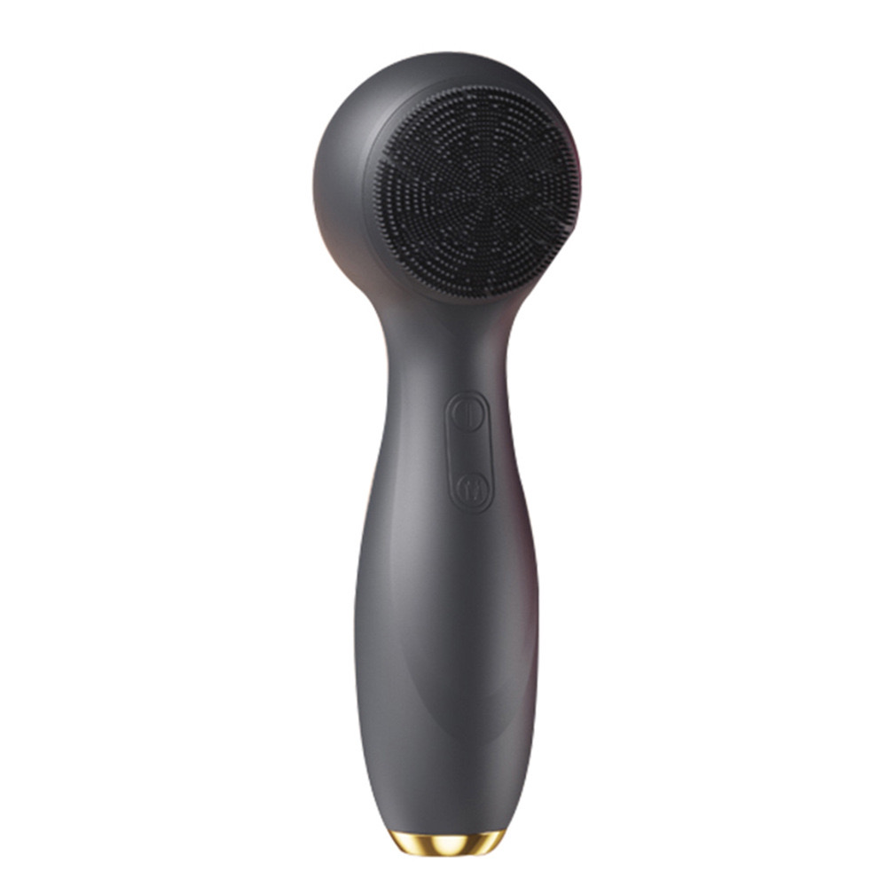 Shenzhen Yumin Trade Technology Co., Ltd. Hot and Cold Electric Facial Cleaning Brush Device with Blue and Red Light Sonic Wireless Face Cleansing Brush for home use