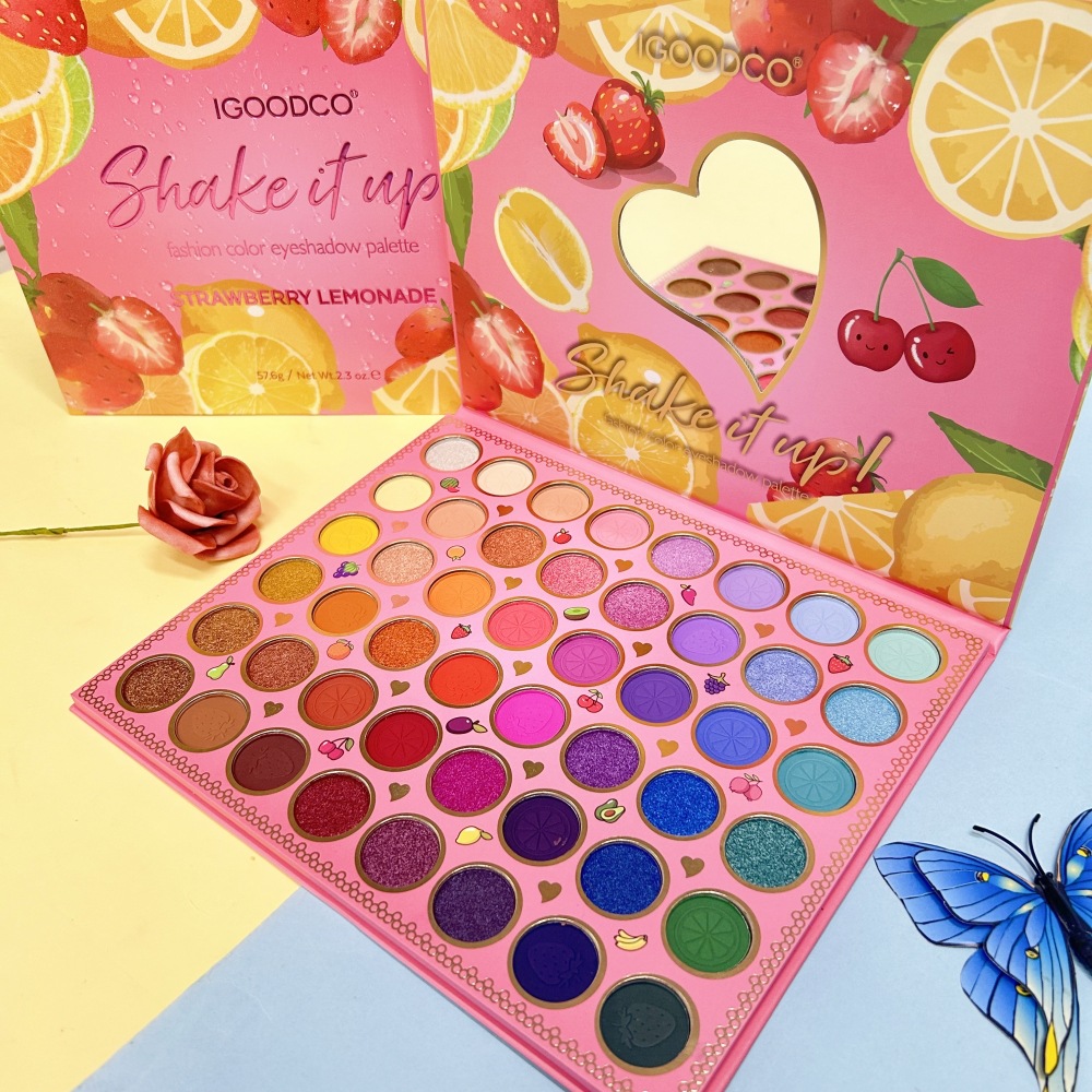 Henan Subei Trading Co., Ltd. 48 Color Matte Multi Color Eyeshadow Palette Cute Makeup Matte Glitter Long Lasting Highly Pigmented Waterproof For Girl