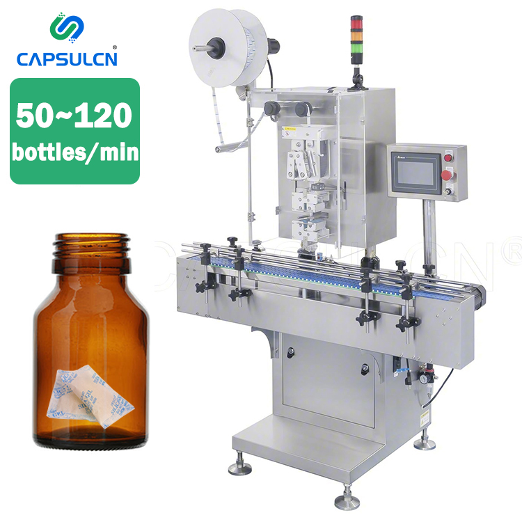 Factory Sales High Frequency Multifunction Fully Automatic Desiccant Inserting Machine Desiccant Filling Machine