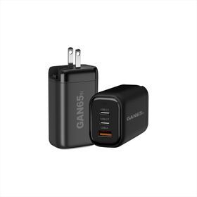 Best GaN Charger 65W USB Charger 3-port Type C Wall Charger for Mobile Phone Cellphone