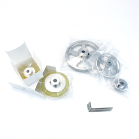 CHBG rubber wheel 100mm perimeter for rotary encoder meter counter