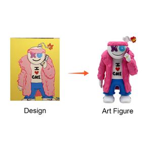 2024 New OEM Custom Creative Art Design 3D PVC Action Toy Vinyl Custom Figurine