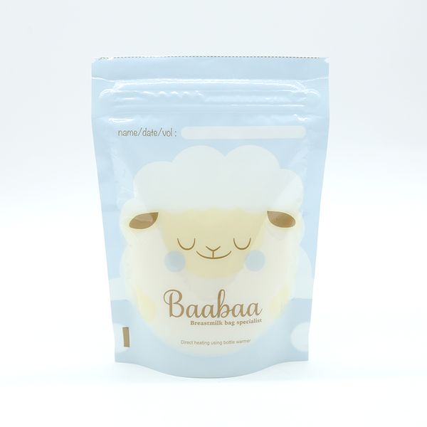 Custom Printing Food Grade Zipper Seal Stand Up Pouch Leak Proof Breast Milk Storage Bag,Chinese manufacturers