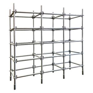 factory price hot galvanized carbon steel pipe ringlock steel scaffolding for construction standard scaffolding