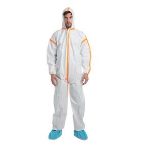 Type4/5/6 High quality disposable coverall suit medical isolation gown protective clothing