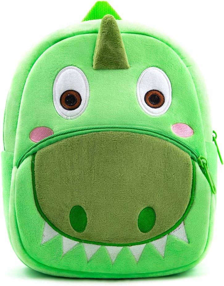 Customizable Toddler Backpack Kids Backpack Small Cute Animal Soft Plush Mini Backpack for 1-6 Years