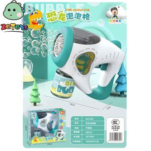 Zhiqu Toys Cute Electric Bubble Gun Dinosaur Horse Design Plastic ABS Backpack Machine Boys 69 Holes Wholesale Wedding Bubble