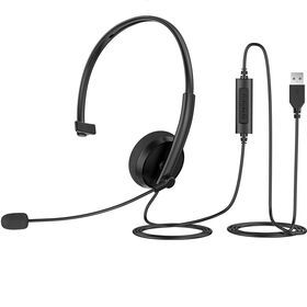 Good Quality Professional Call Center Noise Cancelling Telephone Wired Headset For Office headphones For Education