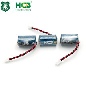HCB ER14250 3.6V Lithium Battery Add Connector ETC And Machine Tools High Capacity LS14250 Batteries
