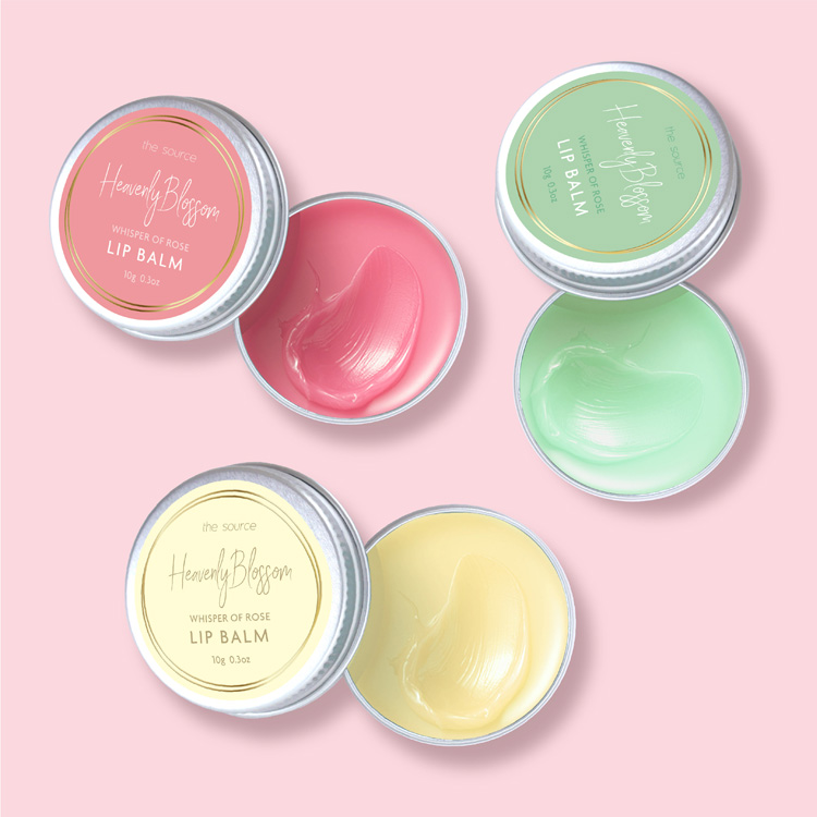 Custom new small cute skincare pink moisturizing OEM lip balm factory exfoliating vegan therapy lip care in aluminum tin jar can