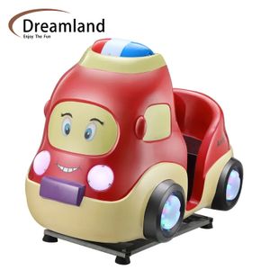Dreamland kids coin operated games mp5 video game machine fiberglass kiddie rides on rides