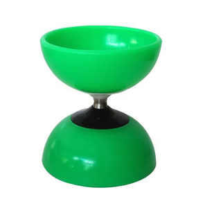 GIBBON  Bearing Diabolo Medium Size 4 inch Chinese Yoyo Toy with 2 Pair Carbon Sticks