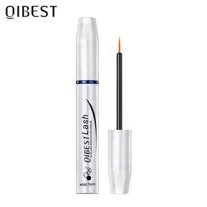 Qibest Wholesale Natural Beauty Mascara Black Curling Eyelash Eyebrow Mascara Care Liquid Eyelash Serum