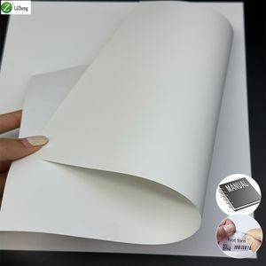 LIZHENG heat resistant synthetic pp paper inkjet polypropylene film pp synthetic paper for inkjet printing