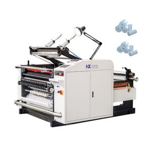 Automatic thermal pos paper production cutting roll slitter and rewinder making slitting rewinding rolls machine