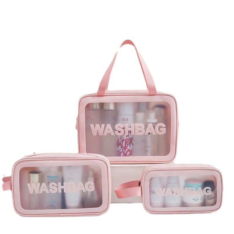 Men's Toiletry bag Clear Toiletry Bag with logoPVC Toiletry bag Travel waterproof