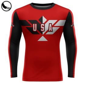 jiu jitsu mens rashguard custom design