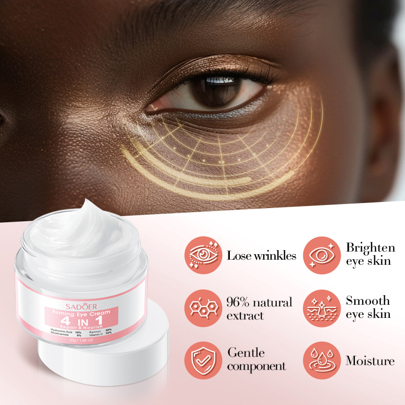 Xi'an Oulan Huasheng Technology Co., Ltd. Private Label Best Anti Wrinkle Aging Instant Firming Moisturizing Gel Removal Remove Dark Circles Circle Bag Repair Eye Cream