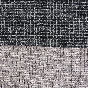 Popular products 2024 yarn dyed 330GSM knitted fabric 81%POLY 4%RAYON 10%COTTON 5%SP blend TC jacquard fabric for pants dress