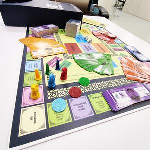 Custom Logo Adult and Kids Paper Card Board Games Family-friendly De Mesa Boardgame with Custom Printing