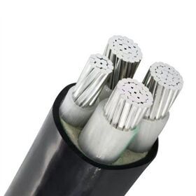 Low voltage insulated aluminum core YJLV underground power cable wire