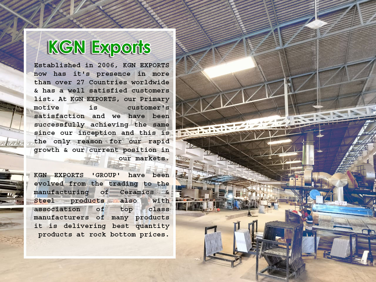 KGN Exports Porcelain Floor Tiles