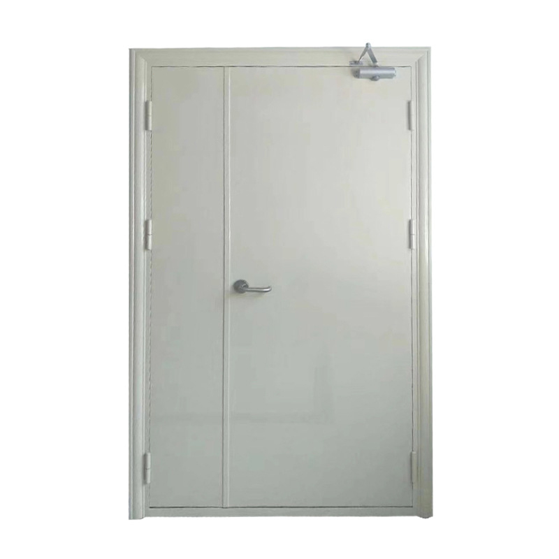 Fire Rated Steel Insulate Front Door for Houses Exterior Sliding Doors UL Fire120min Hollow Metal Door