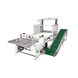 HXCP HX1200 Automatic Paperboard Slitting Machine New Thin Blade Notebook Hardcover Book Production PLC Motor Bearing