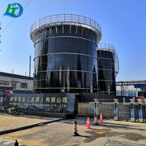 Heavy-Duty rain water storage raw water tank food waste treatment with Bolted Construction